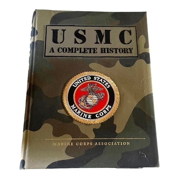 USMC: United States Marine Corps- A Complete History Hardcover Book - Picture 1 of 1